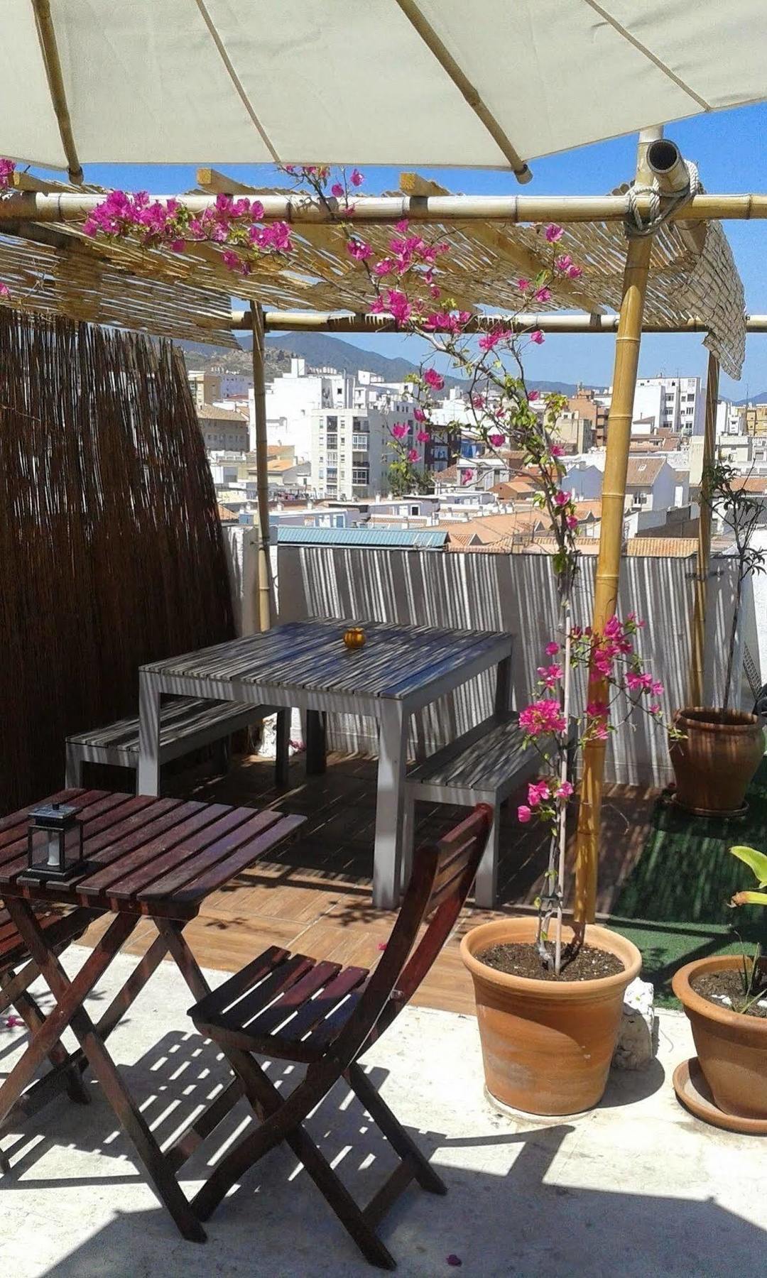 Casa Al Sur Terraza Hostel Málaga Buitenkant foto