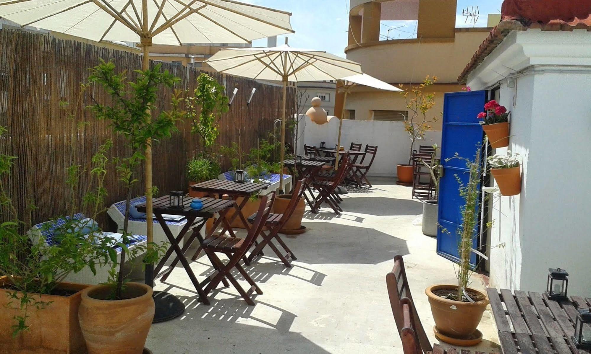 Casa Al Sur Terraza Hostel Málaga Buitenkant foto